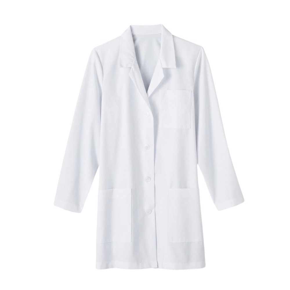 New Meta 33 Inch Woman’s Pharmacy Services Lab Coat Size 6